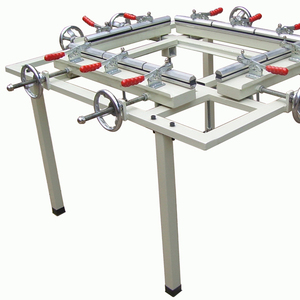 NA105คู่มือการใช้งานผ้าไหมหน้าจอตาข่ายเปลยืดอุปกรณ์การพิมพ์หน้าจอเครื่องยืด - Product Image 1