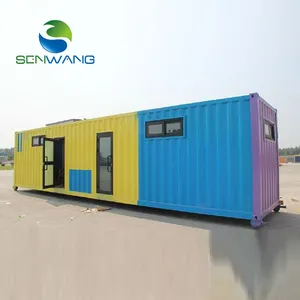 Высококачественные экологически чистые переработанные контейнерные здания для сборных квартир/отелей