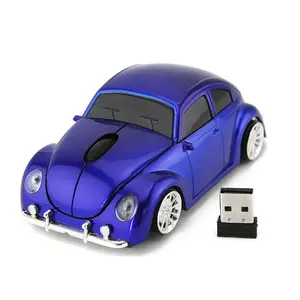 Verschillende Kleur 2.4G Auto Vorm Draadloze Muis Auto Draadloze Muizen