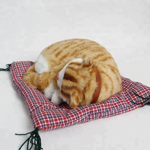 Vendita calda Della Novità del <span class=keywords><strong>Regalo</strong></span> Della Peluche Pigro Respirazione Gatto Addormentato - Product Image 3