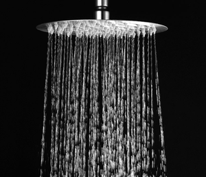 Pomme de douche en acier inoxydable ss 201 304, douche de pluie, haute pression - Product Image 2