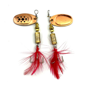 6.5cm/5.3g spinner a lama di coda lunga fusione affondamento metallo duro <span class=keywords><strong>esche</strong></span> da pesca VIB per trota bassa - Product Image 3