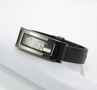 Nouveau design personnalisé 316l, bracelet à breloque en acier inoxydable, avec médaillon rectangulaire en verre flottant