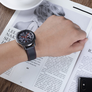 Bracelet de montre en Fiber de carbone à dégagement rapide pour <span class=keywords><strong>Samsung</strong></span> Galaxy Watch/<span class=keywords><strong>Gear</strong></span> <span class=keywords><strong>S3</strong></span> - Product Image 6