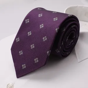 时尚定制手工制作丝绸标志领带俱乐部领带提花学校领带