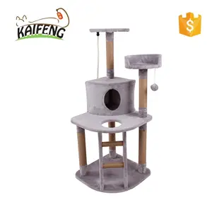 Various Styles Pet Tower Deluxe Trees Popular Cat Tree For Cute Cats