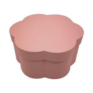 Custom High-end Flower Shaped Packaging Box daisy shape packaging box