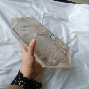 الطبيعية مزدوجة إنهاء واضح نقاط كوارتز كريستال شفاء كريستال كبيرة الصولجانات - Product Image 6