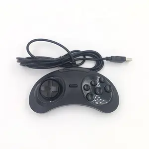 6 Buttons USB Classic Gamepad Game Controller Joypad for the SEGA Genesis