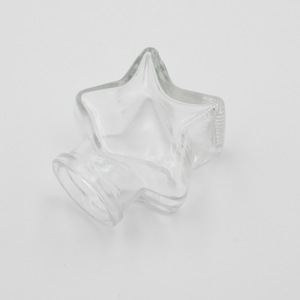 Bocal en verre en forme d'étoile <span class=keywords><strong>avec</strong></span> bouchon Mini bocal en verre vide pour bébé souhaitant cadeau utilisation alimentaire vente en vrac verrerie - Product Image 6