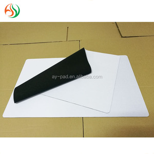 Alfombrilla de ratón de impresión por sublimación, alfombrilla de juego de Teclado de gran tamaño blanca de goma antideslizante personalizada barata, alfombrilla de ratón para juegos - Product Image 1