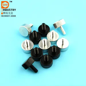 Decorative Screws PDM 6 Star Decorative Handle Tighten Thumb Screw With Plastic Head