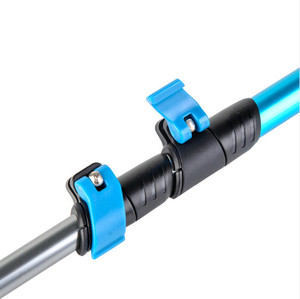 Bastón de Senderismo Telescópico de 3 Secciones con Empuñadura de Goma, Bastón de <span class=keywords><strong>Trekking</strong></span> de Aleación de Aluminio para Caminatas al Aire Libre - Product Image 6