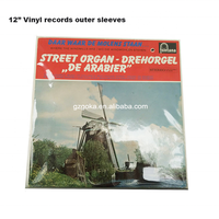 Auto-adhésif BOPP en plastique lp disque sac de rangement disque vinyle protection couverture extérieure manches