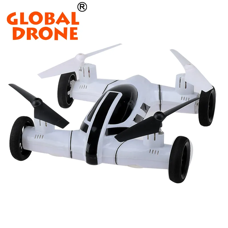 F809 Long Range Rc Flying Car Quadcopter Indoor Ride Racing game Drone with Wifi HD Camera Gifts for kids Headless mode Dron RTF