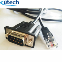 Cable convertidor serie OEM Rj12 Rj11 a Db9 Rs232 de fábrica