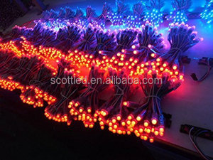 SCOTT <span class=keywords><strong>LED</strong></span> 50 CÁI Không Thấm Nước IP68 DC5V 12 mét <span class=keywords><strong>WS2811</strong></span> Đầy Đủ Màu Sắc <span class=keywords><strong>Pixel</strong></span> <span class=keywords><strong>LED</strong></span> Ánh Sáng - Product Image 2