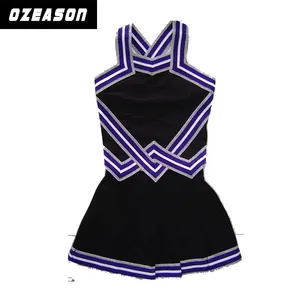 Custom design your own sublimation sexy glee youth cheerleader costume uniforms