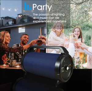<span class=keywords><strong>Altavoz</strong></span> Bluetooth portátil Venta caliente del producto de <span class=keywords><strong>Amazon</strong></span> casa Theatra sistema Subwoofer <span class=keywords><strong>altavoz</strong></span> Boombox DJ con micrófono - Product Image 5