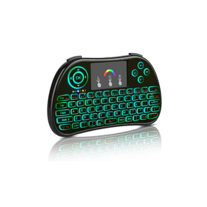 Retroiluminada de silicona teclado inalámbrico tv box para envidia 17 pt - Product Image 1