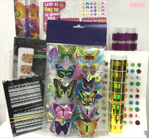 Tùy Chỉnh Hình Dạng Đặc Biệt Dính Nhãn Sticker Không Thấm Nước Tổng Hợp Giấy Mã Vạch <span class=keywords><strong>Holographic</strong></span> Tính NĂNG PP Logo Thẻ Cho Tóc Giả Nước Hoa - Product Image 3