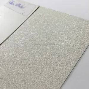 Rough finish polymer powder coating for aluminum