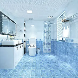 Le mur en céramique de 300x450mm couvre de tuiles brillant vitré pour la cuisine et la salle de bains