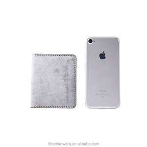 Men's ICED Wax Cow Leather Slim <b>Credit</b> <b>Card</b> <b>Wallet</b> - Product Image 5