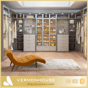 2021 هانغتشو فيرمونت الحديثة تصميم السكك الحديدية الشريحة خزانة باب خزانة ملابس مجموعات الأثاث - Product Image 5