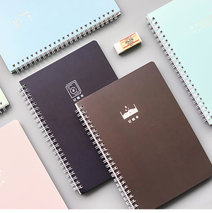 Quaderno <span class=keywords><strong>a</strong></span> <span class=keywords><strong>spirale</strong></span> con copertina rigida personalizzata A5, 48 <span class=keywords><strong>fogli</strong></span>, per studenti - Product Image 5