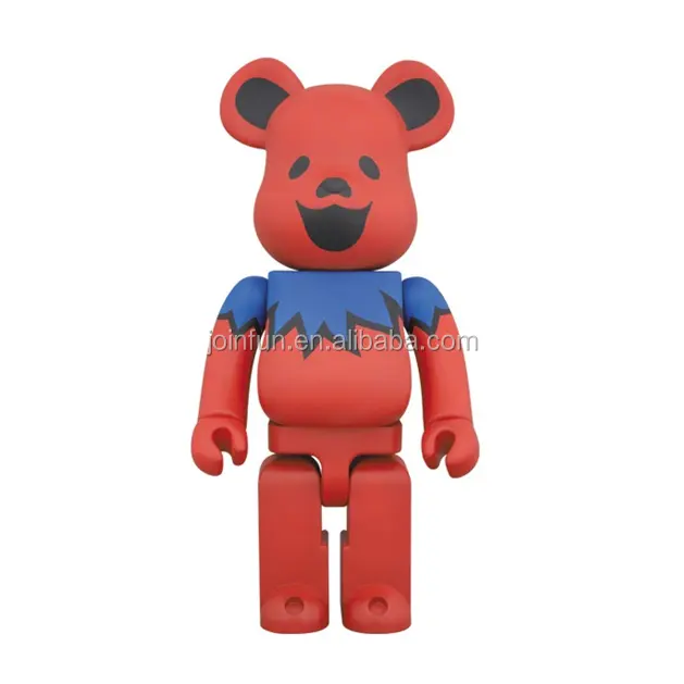 Custom make figuras de vinilo de oso coleccionables, juguete de diseñador personalizado pvc urban vinyl toy figure bear