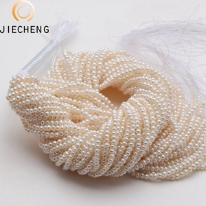 Perle d'eau douce 3mm en forme de pomme de terre, fil naturelles, AAA, vente en gros, offre spéciale, - Product Image 5
