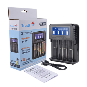 TrustFire <span class=keywords><strong>TR</strong></span>-020 qc 3.0 אינטליגנטי <span class=keywords><strong>18650</strong></span> סוללה מטען 4 חריץ - Product Image 6