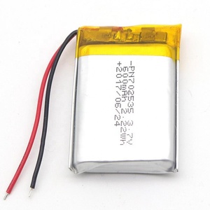 แบตเตอรี่ลิเธียมโพลิเมอร์<span class=keywords><strong>602535</strong></span> 702535 2.22wh 3.7V 600mAh - Product Image 6