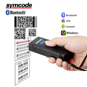 Ngoài trời qr code reader 1D/2D không dây máy quét mã vạch mặc handfree xách tay với mini usb Symcode MJ-2877 - Product Image 6