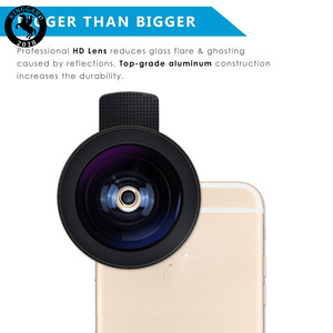 KINGGARD Cámara de Teléfono Móvil 2 en 1 con Lente Ojo de Pez y Carga - Product Image 6