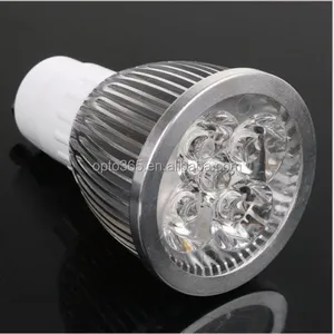 Lampu Sorot LED 4W 5W Gu5,3 3, Lampu Sorot LED Dapat Diredupkan GU10 MR16 E27 Warna Putih dan Hangat untuk Putih