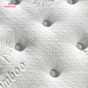 Colchón Híbrido de Espuma Viscoelástica <span class=keywords><strong>QUEENDOM</strong></span> Clima Cool, con Muelles Ensacados, Gel de Goma, Bambú Ecológico, Anti-Escaras, Blanco, ¡Gran Venta! - Product Image 6