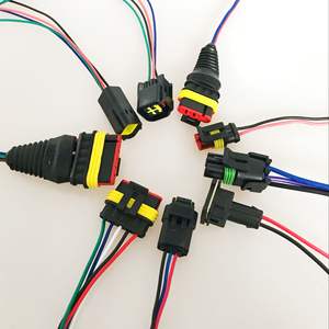 Двигатель автомобиля кабель катушки и 2 pin/способ мужской разъем жгута проводов - Product Image 4