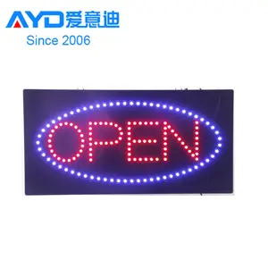 Hotcake Indoor Advertising LED Open Sign Thai Massage Spa Program LED Display LED Gas Price Sign