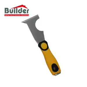 Builder Drywall Tools 5 in 1 Combination Putty Knife, Multifunctional Paint Scraper