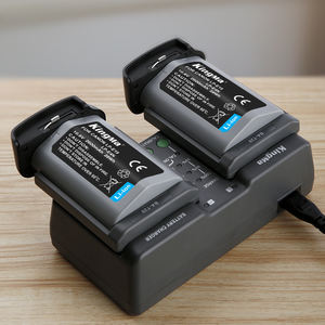 KingMa 2600 mAh LP-E19 LP-E4N 电池 (2 件) 佳能 EOS 1Dx Mark II，1Ds Mark III，1D Mark IV 相机的双充电器套件 - Product Image 3