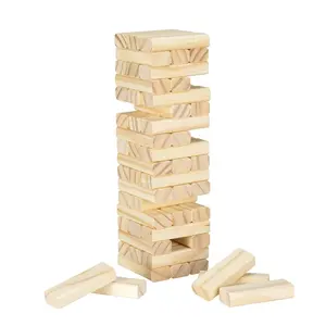 Gigante blocchi di costruzione in legno classico di marca tumbling prato giochi accatastamento gioco