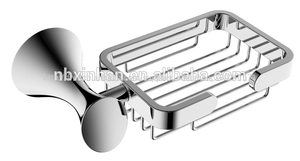 Dernières design moderne, placage au chrome, fixé au mur, salle de bains en laiton, nouveau style square savon bakset - Product Image 1