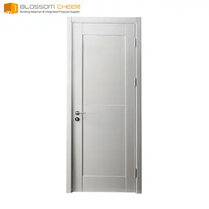 Popular iran style melamine laminate door .plywood door for hotel