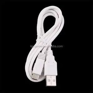 Cable de carga USB para Wii U Gamepad, Cable de alimentación de 1M