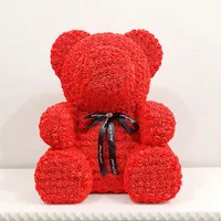 2019 Hadiah Terbaik 70 Cm Big Rose Beruang Pernikahan Dekorasi Pesta Hari Valentine Pacar