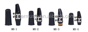 Bakélite embouchure Saxophone ténor, <span class=keywords><strong>Alto</strong></span> saxophone, Clarinette et droite Soprano Saxophone - Product Image 1