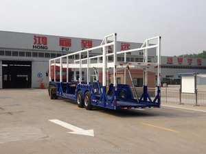 Alta calidad china doble pisos 8 unidades sedanes 2/3 ejes de transporte de coches semi remolque - Product Image 5