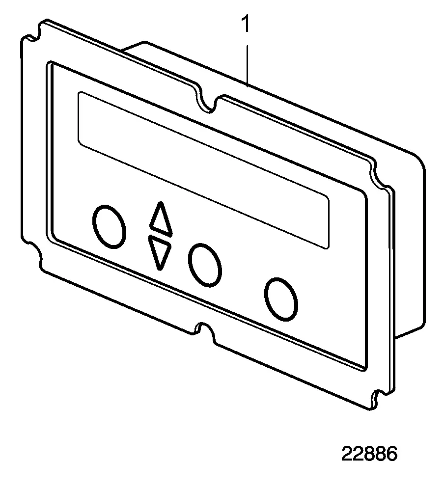 REPLACEMENT 12330500 VOLVO PENTA DCU Control Panel FOR MARINE ENGINE GEN SETS COMPRESSOR TWD1241VE TAD1360VE TAD1345VE TAD754GE